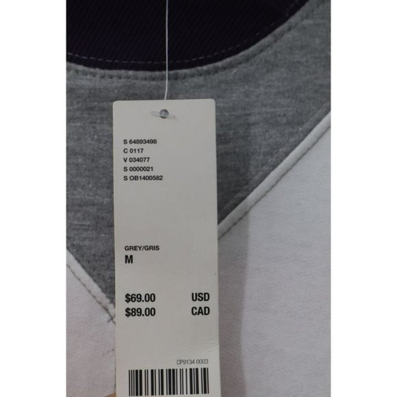 NWT Urban Outfitters sweatshirt Womens Medium Mock Neck Pullover Gray oversized - Picture 5 of 13